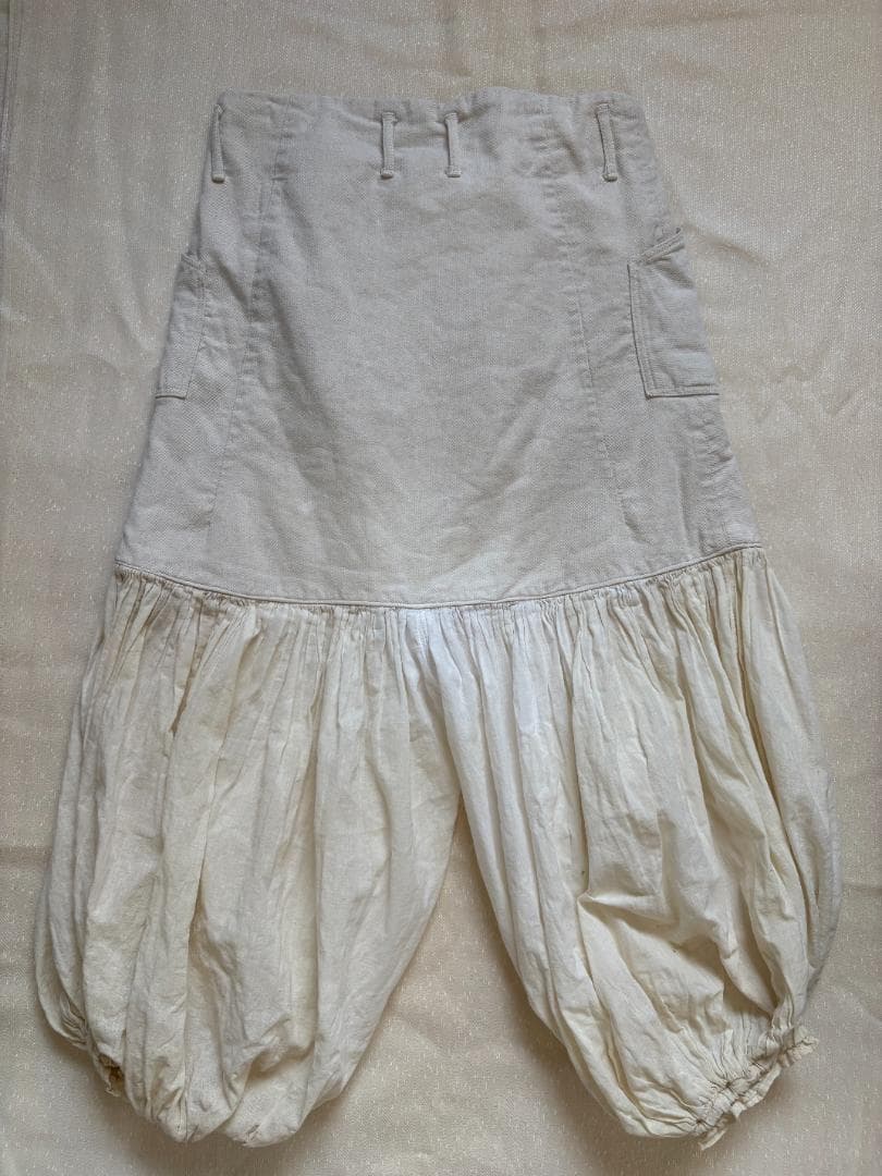 KAPITAL　綿麻 カルメンパンツ バルーンパンツ　サイズ０