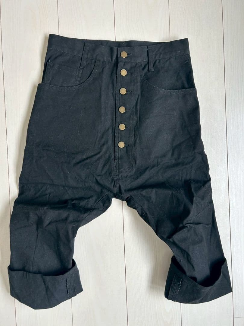 NEMETH クリストファーネメス サルエルパンツ クリストファーネメスの黒サルエル 2点セット Christopher Nemeth