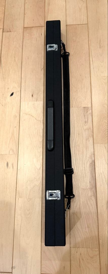 コントラバス　フランス式弓 木製 茶色 フランス、ドイツ両用ケース付き