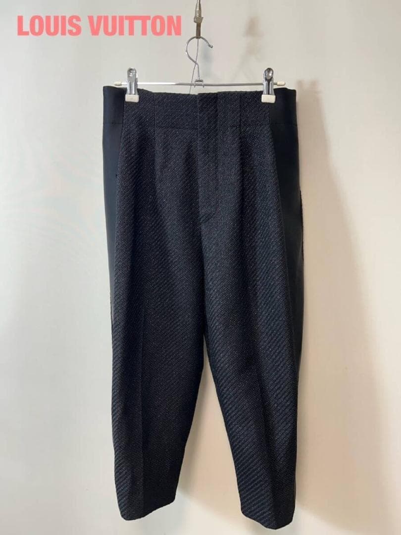 LOUIS VUITTON 七分丈 ガウチョ ハイウエストパンツ レディース 楽天市場】7分丈パンツ ガウチョパンツ パンツ 7分丈 夏 ワイドパンツ