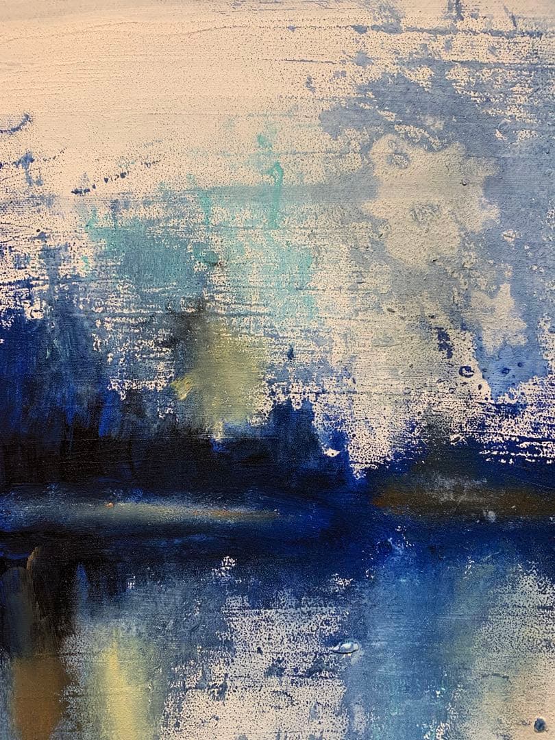 絵画　抽象画　モダンアート　インテリア　50 x 40 cm