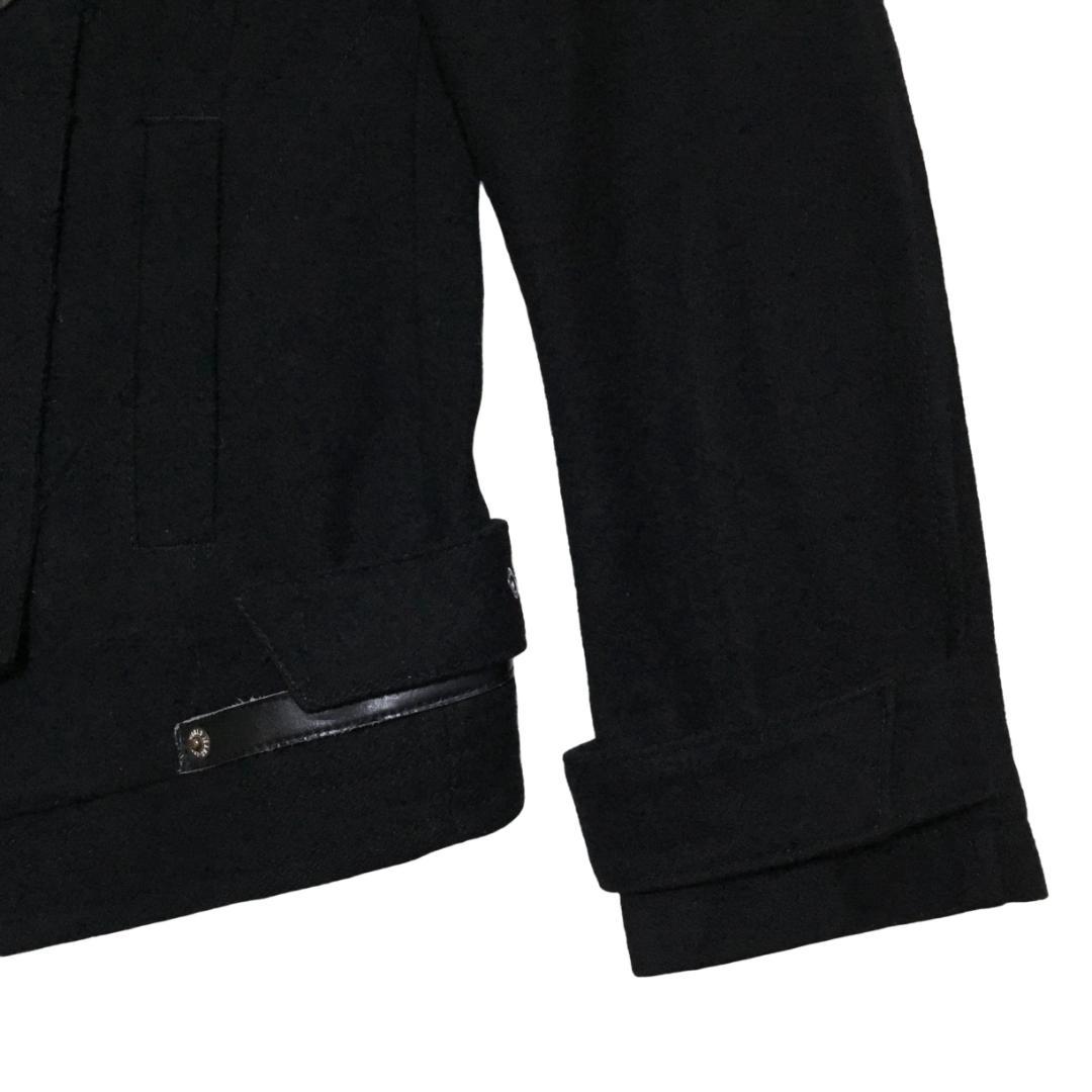 PPFM ピーピーエフエム ウール ナポレオンジャケット ブラック Sサイズ