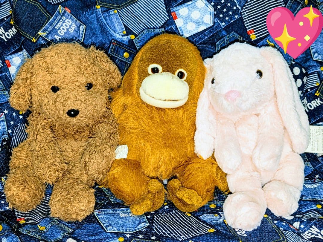 ♡超希少✮廃盤品♡ニトリ♡クタクタぬいぐるみ♡激可愛ウサギちゃん♡Мサイズ♡♡