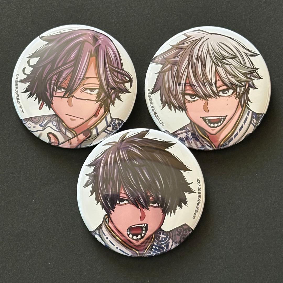 桃源暗鬼 秋田書店 コミケ c107 缶バッジ 桃尾旋律 桃華月詠 桃角桜介