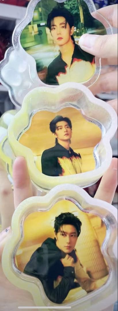 肖戦 二層構造の猫の肉球レジン収納ボックス❣️9セット❣️確認用❣️0106