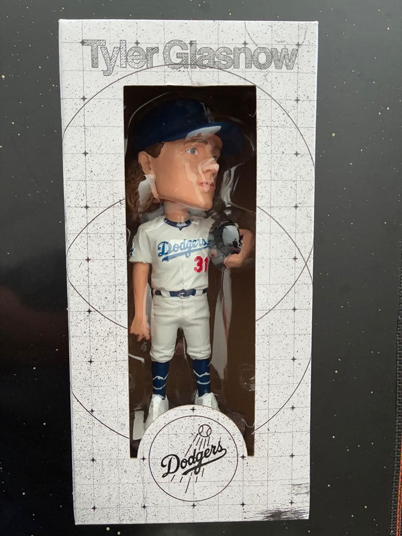 タイラー・グラスノウ　ボブルヘッド　9月18日配布　ドジャース　LA タイラー・グラスノウ ボブルヘッド 9月18日配布 ドジャース LA