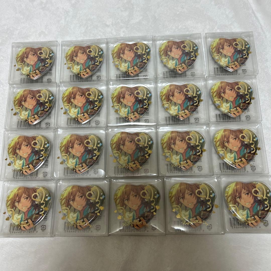 あんスタ 羽風薫 ホワイトデーハート缶バッジ