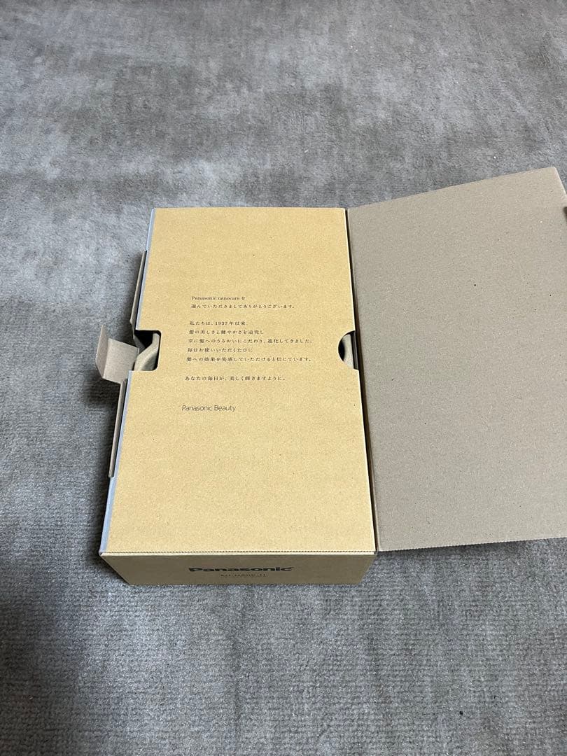 新品未使用 Panasonic ナノケア EH-NA0K-H