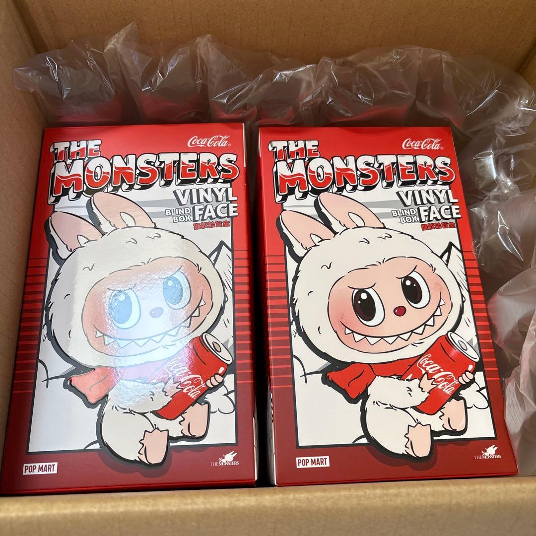 THE MONSTERS コカ・コーラ シリーズぬいぐるみ 2個ランダムセット