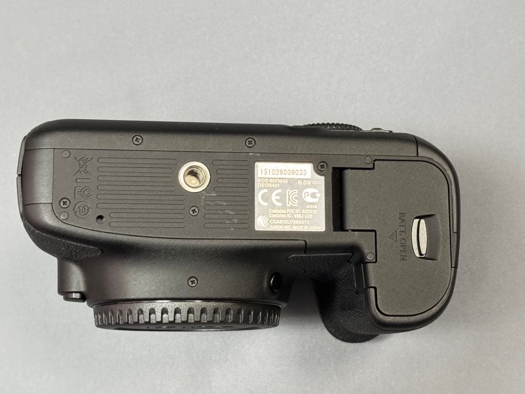 Canon EOS 6D デジタル一眼レフカメラ 【シャッター数3085】