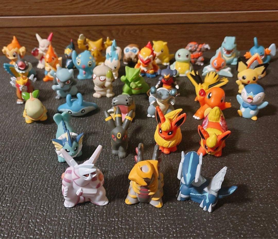 ポケモンキッズ フィギュアセット 14体 指人形 まとめ売り 色違い