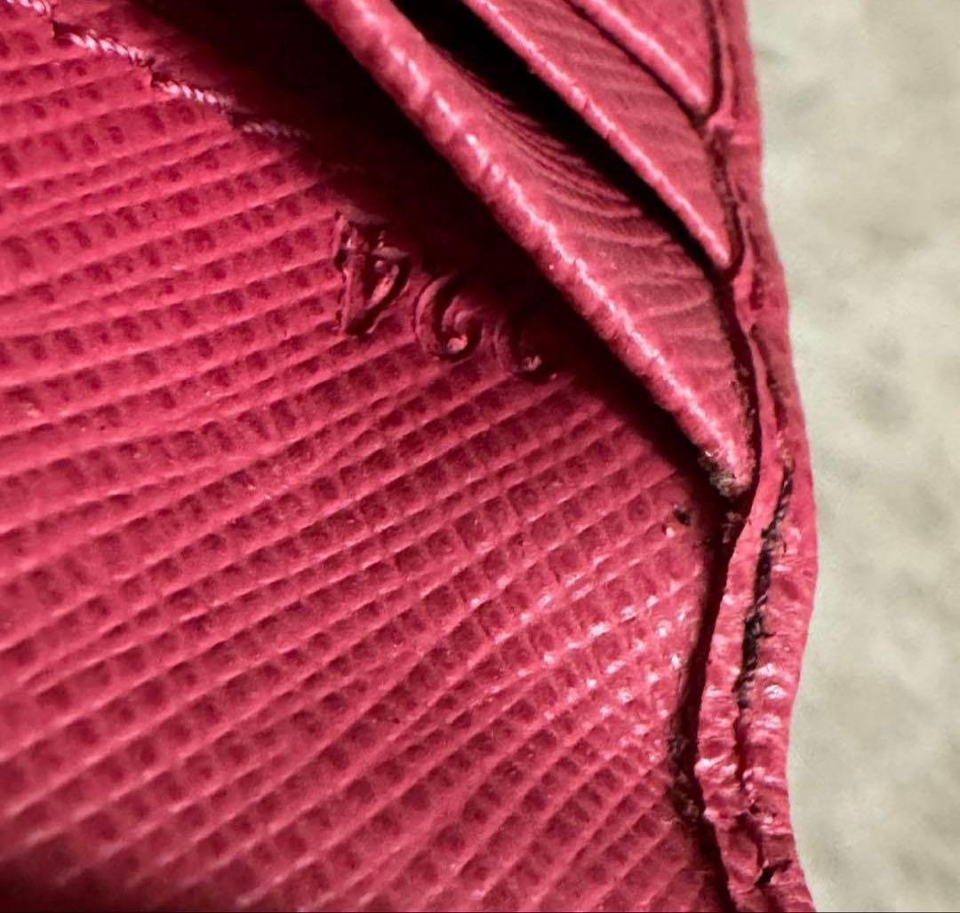 PRADA 財布 ブラック/ピンク