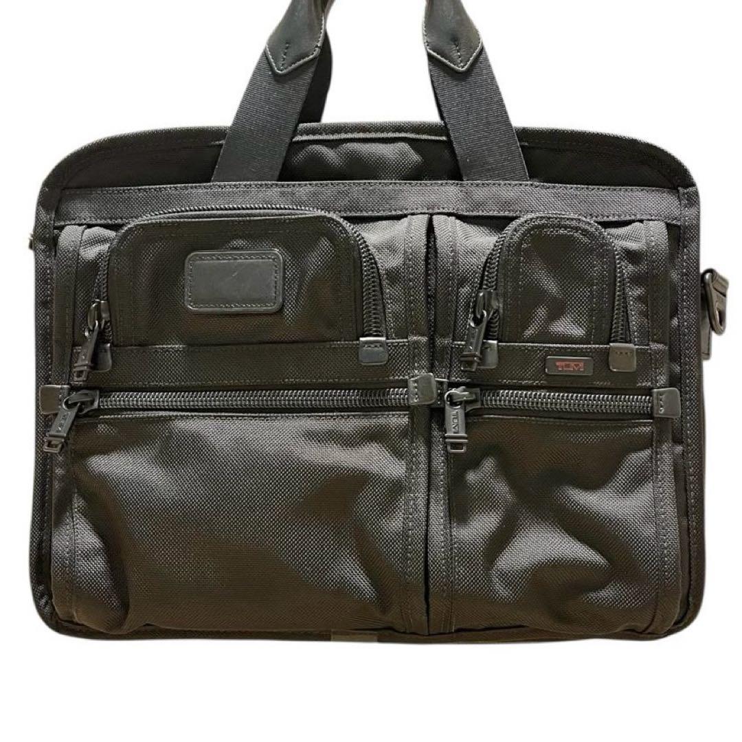 【極美品】◾️TUMI◾️ビジネスバッグ◾️26141DH ◾️拡張◾️2way◾️ブラック