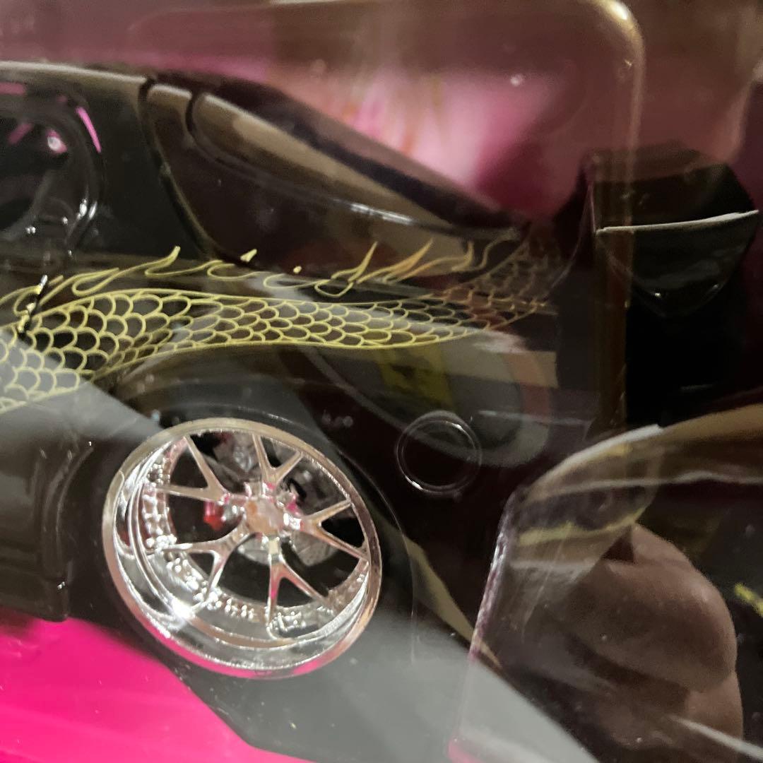 希少ドラゴンワイドボディ⭐️1/24ジェィダトイズ⚡️95マツダRX−7 ワイドB✨