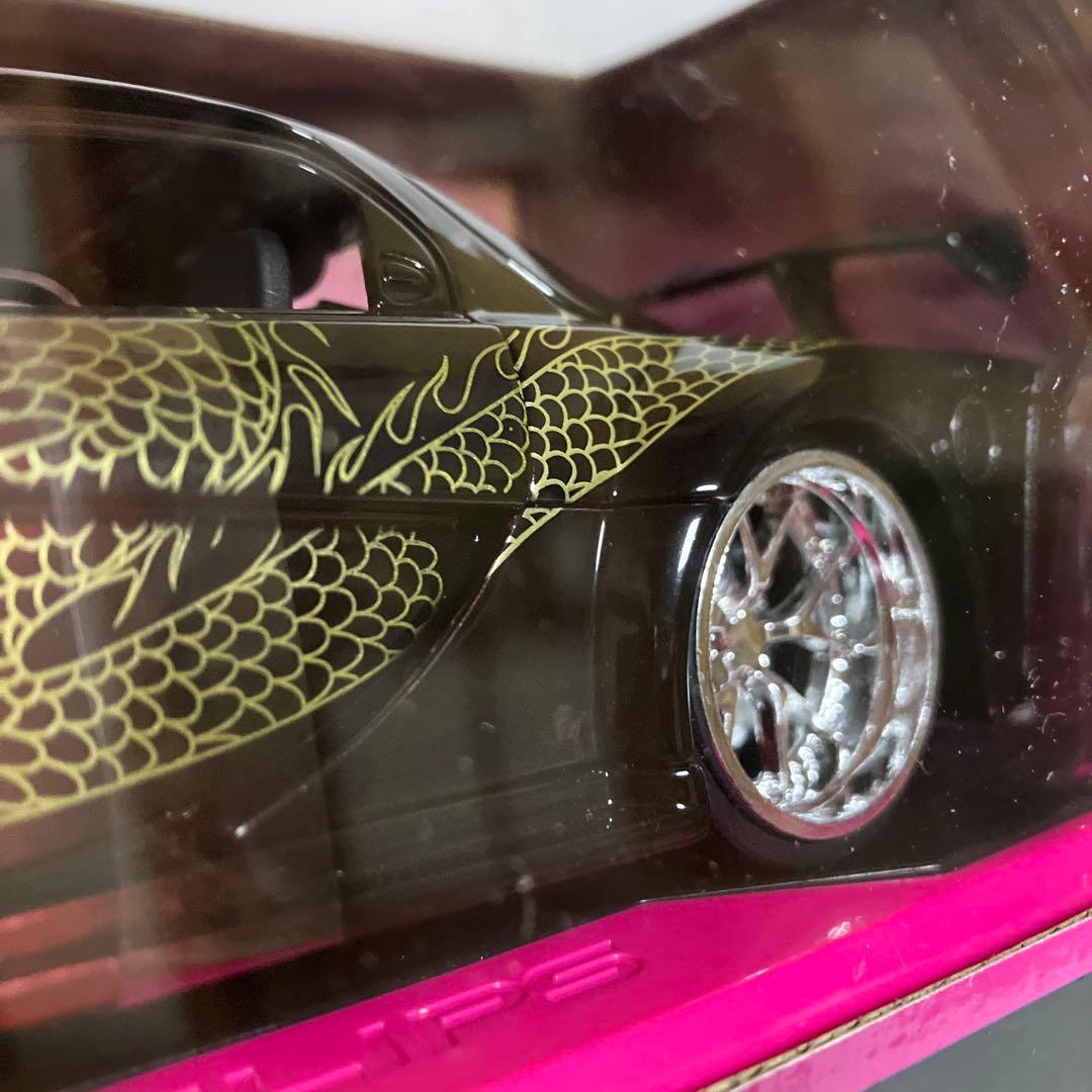 希少ドラゴンワイドボディ⭐️1/24ジェィダトイズ⚡️95マツダRX−7 ワイドB✨