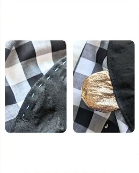 リバティポケット】バルーンキュロット ギンガムチェック ゆったり