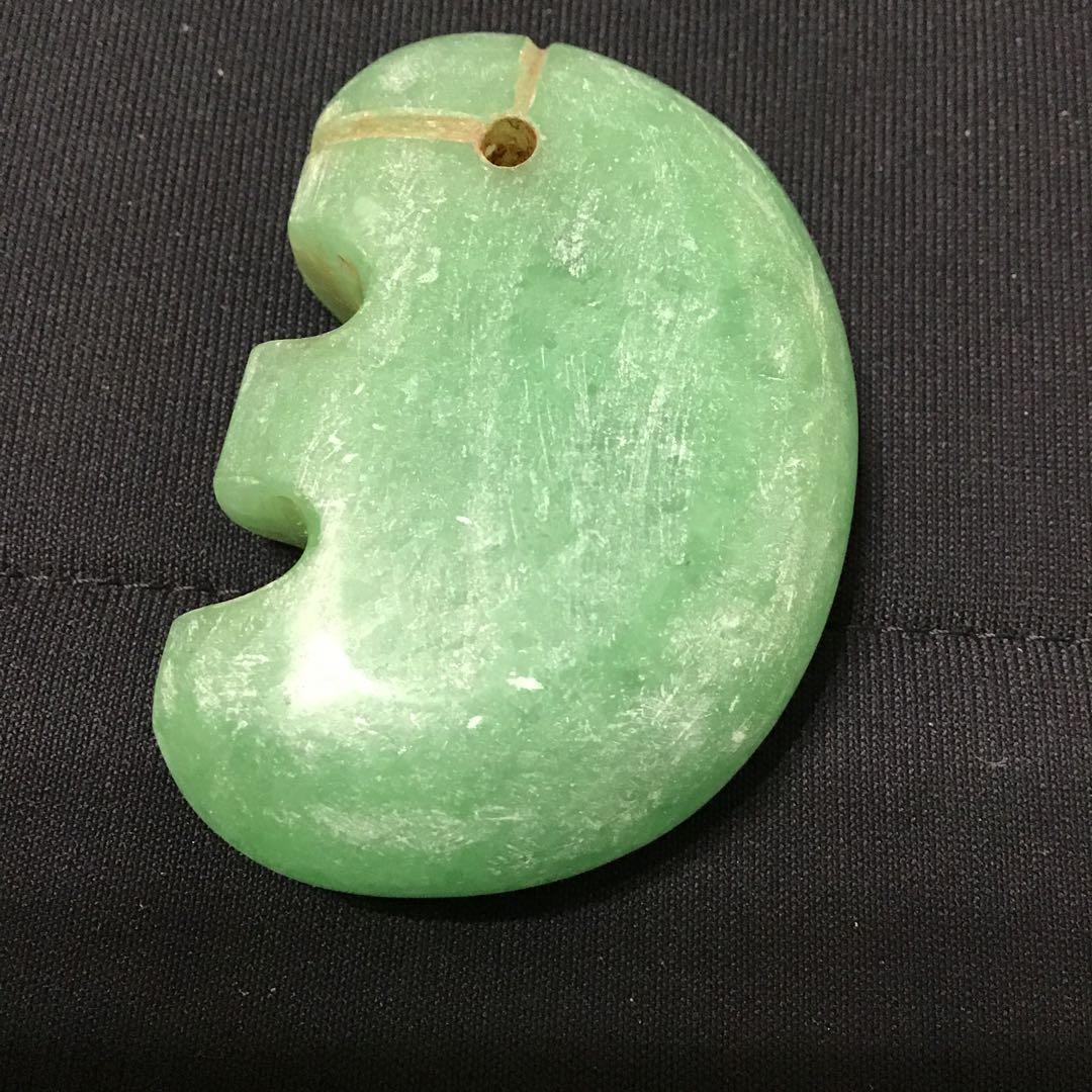 出土品 古墳時代 大型 翡翠 子持ち勾玉 古代 浪漫 神話 コレクション