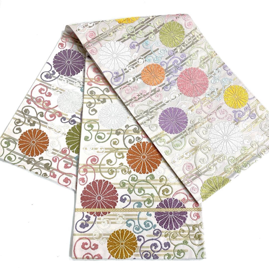 帯6087 ○高級 正絹 六通 袋帯 - メルカリ