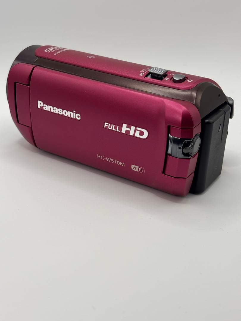 美品Panasonic パナソニック HDビデオカメラ HC-W570M ピンク