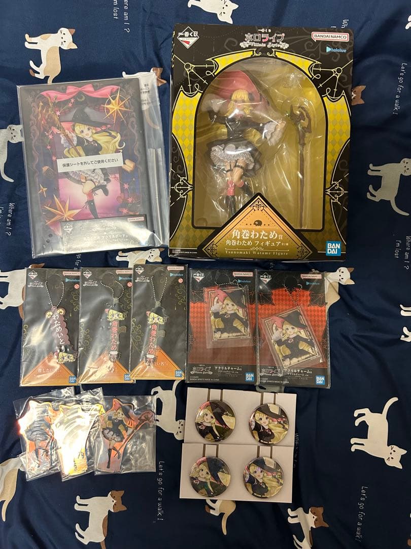 一番くじ ホロライブ 角巻わため 8種セット 角巻わため ホロライブ1番くじ 8点セット 下位賞コンプ - メルカリ