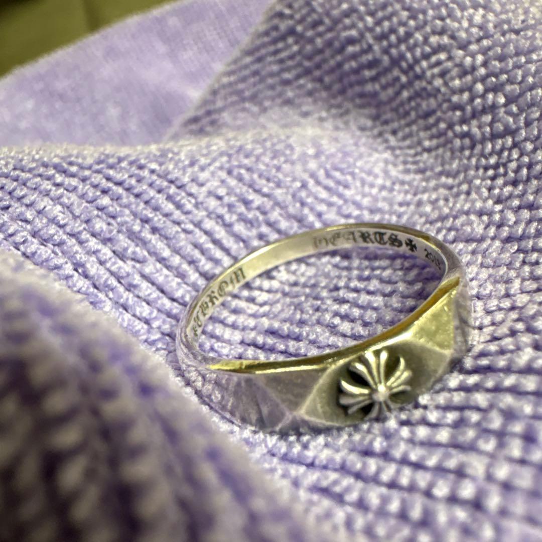 【最終値下げ】 クロムハーツ バブルカムピラミッドプラスリング 16号