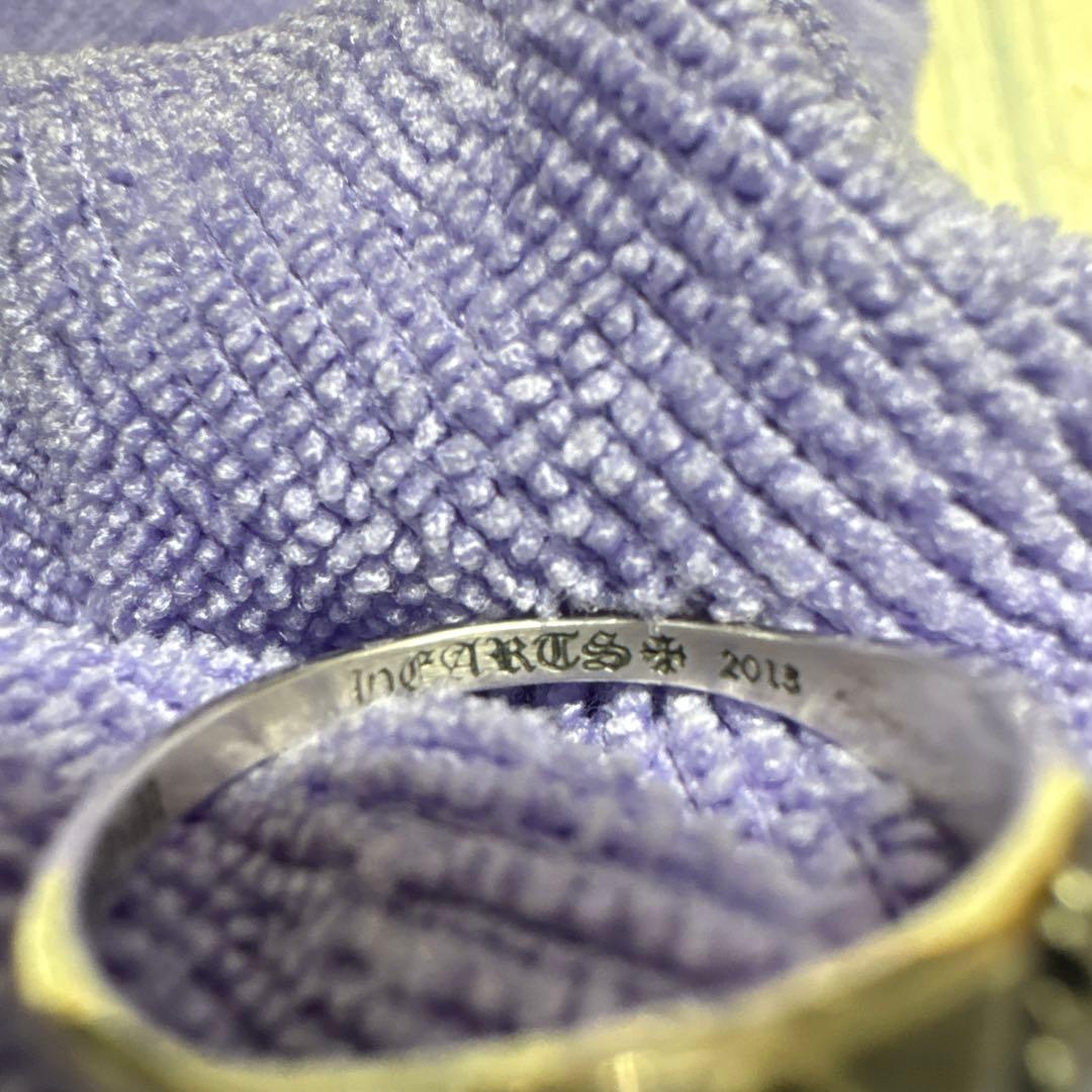 【最終値下げ】 クロムハーツ バブルカムピラミッドプラスリング 16号