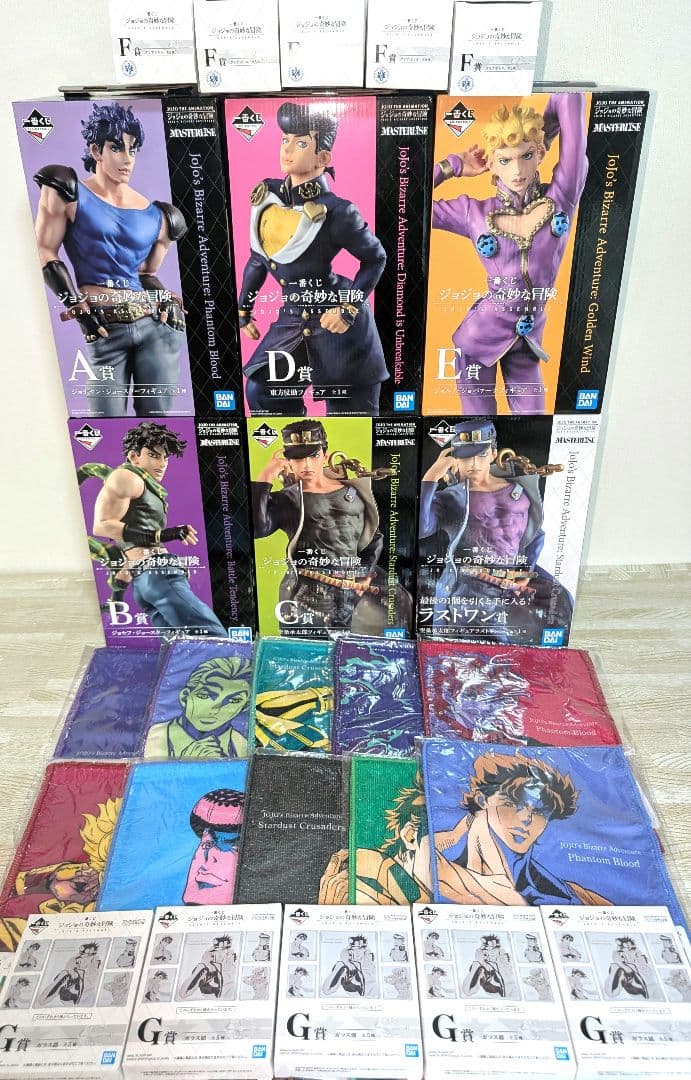 一番くじ ジョジョの奇妙な冒険 JOJO'S ASSEMBLE フルコンプ