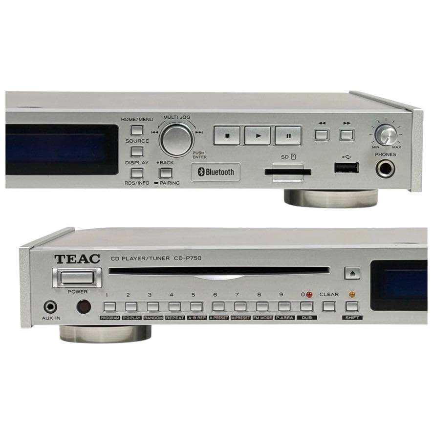 2023年製・TEAC CD-P750 SD/USB/AM/FM・CDプレーヤー