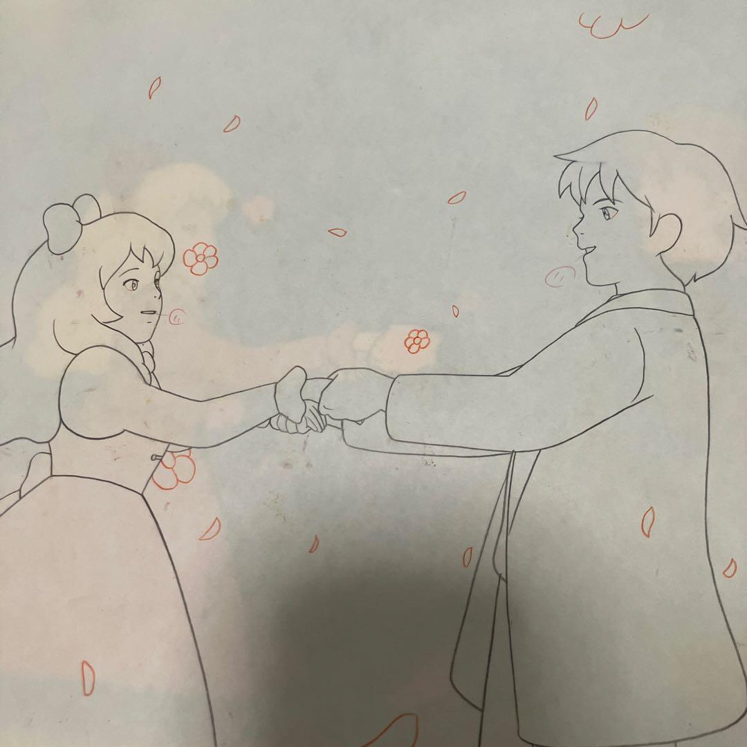 セル画　ロミオの青い空　ビアンカ　アルフレド　貴族時代