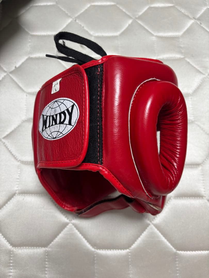 WINDY ヘッドギア 赤 レッド Lサイズ