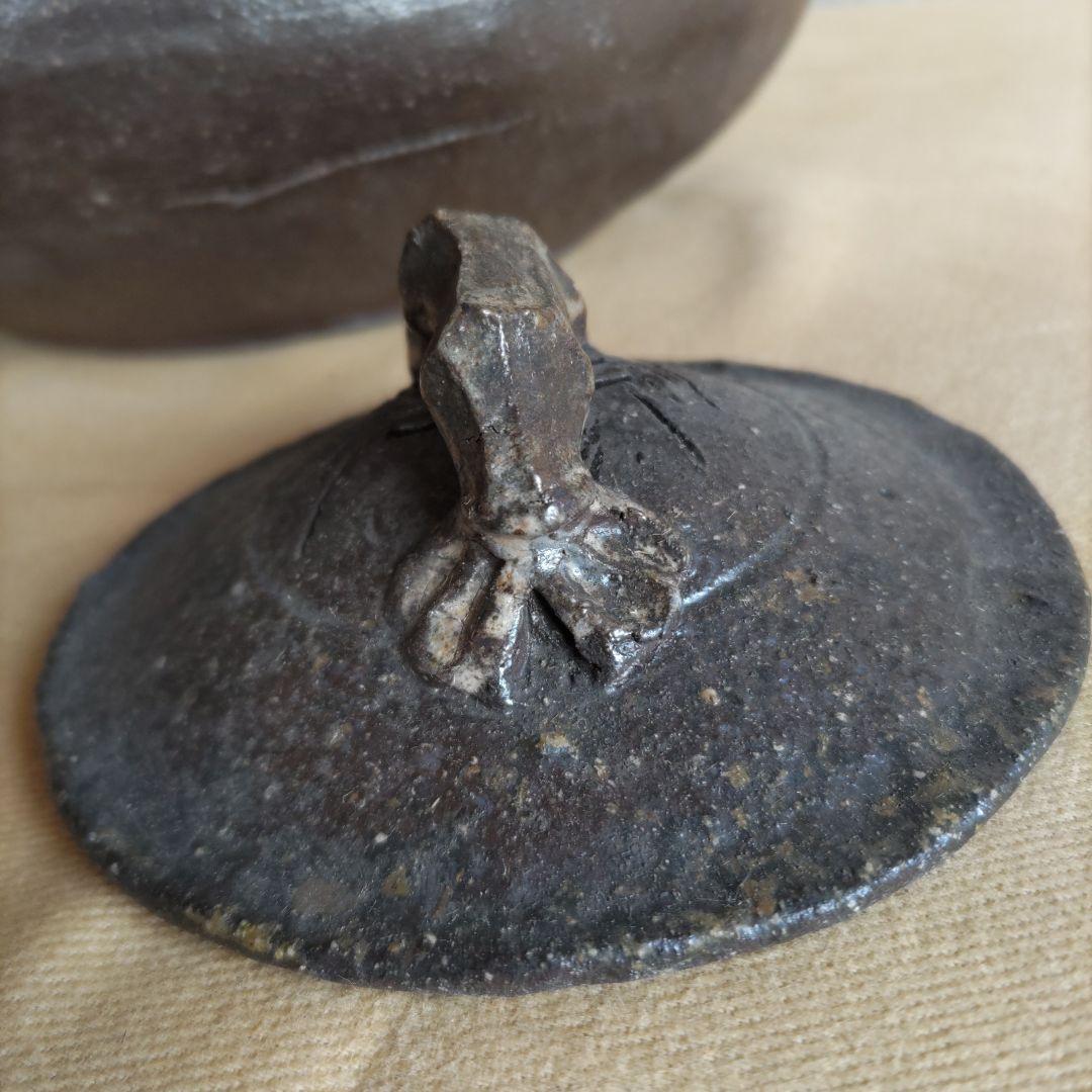 常滑焼 保崖作 手付き土瓶 H67