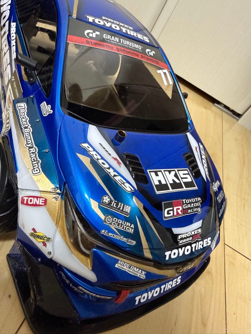 アディクション　GRカローラ　toyotires 松山北斗選手仕様