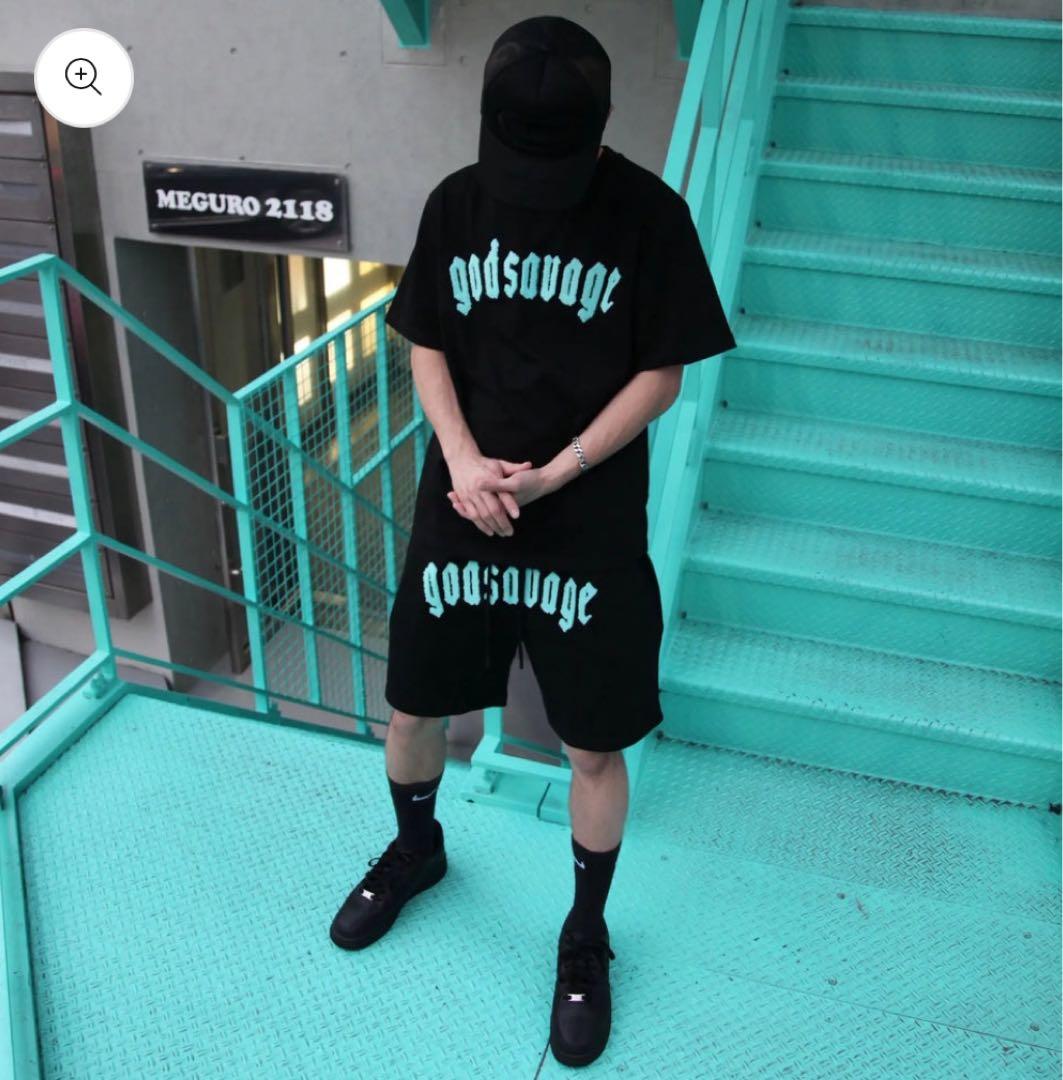 godsavage セットアップ S ブラック ゴッドサベージ