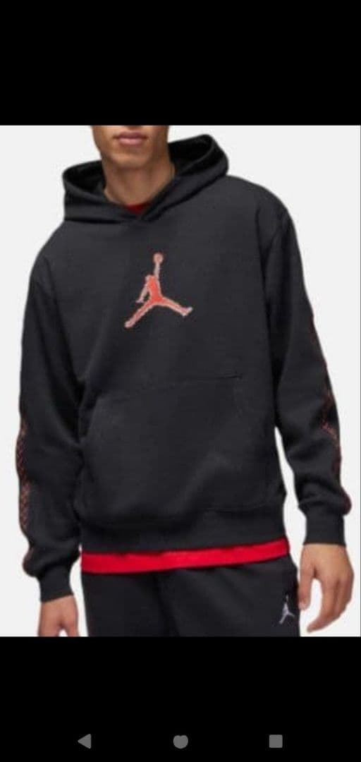 新品 ジョーダン フライトMVPセットアップ М 黒パーカー スウェット パンツ