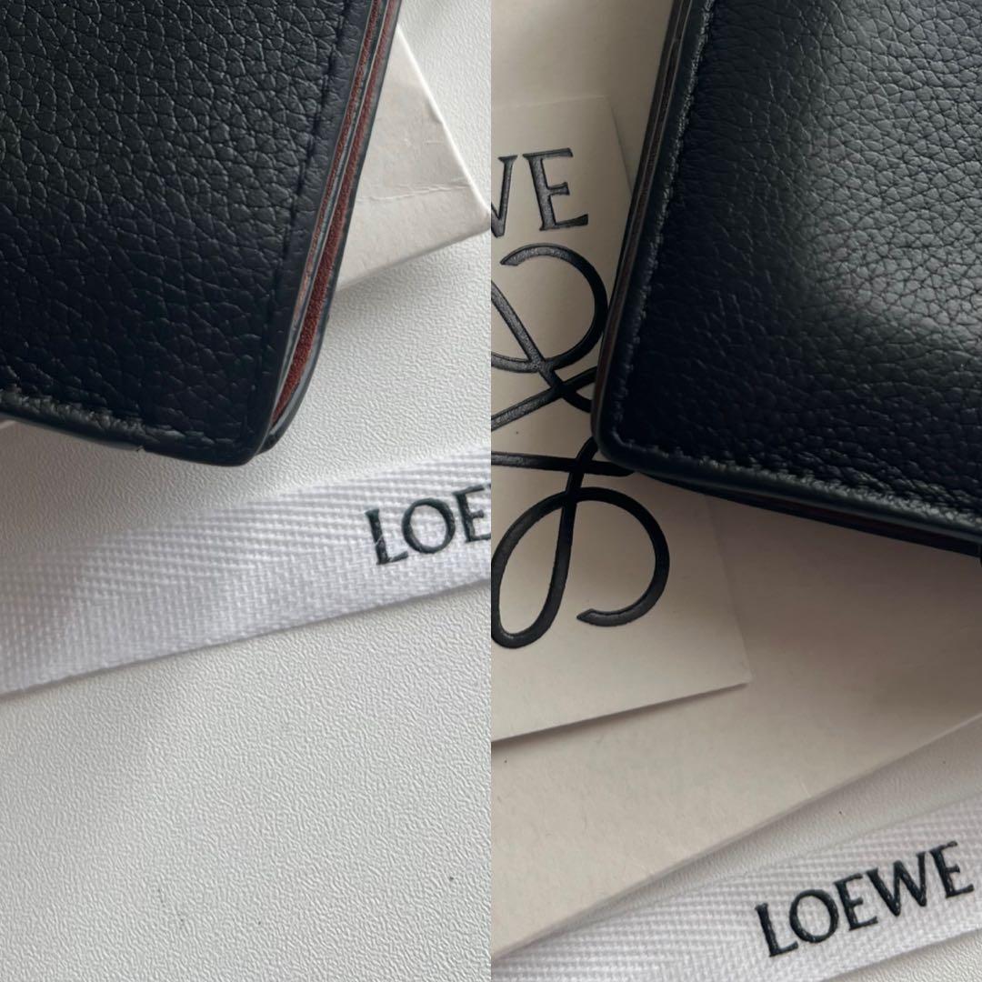 49 美品 LOEWE ロエベ 2つ折り財布