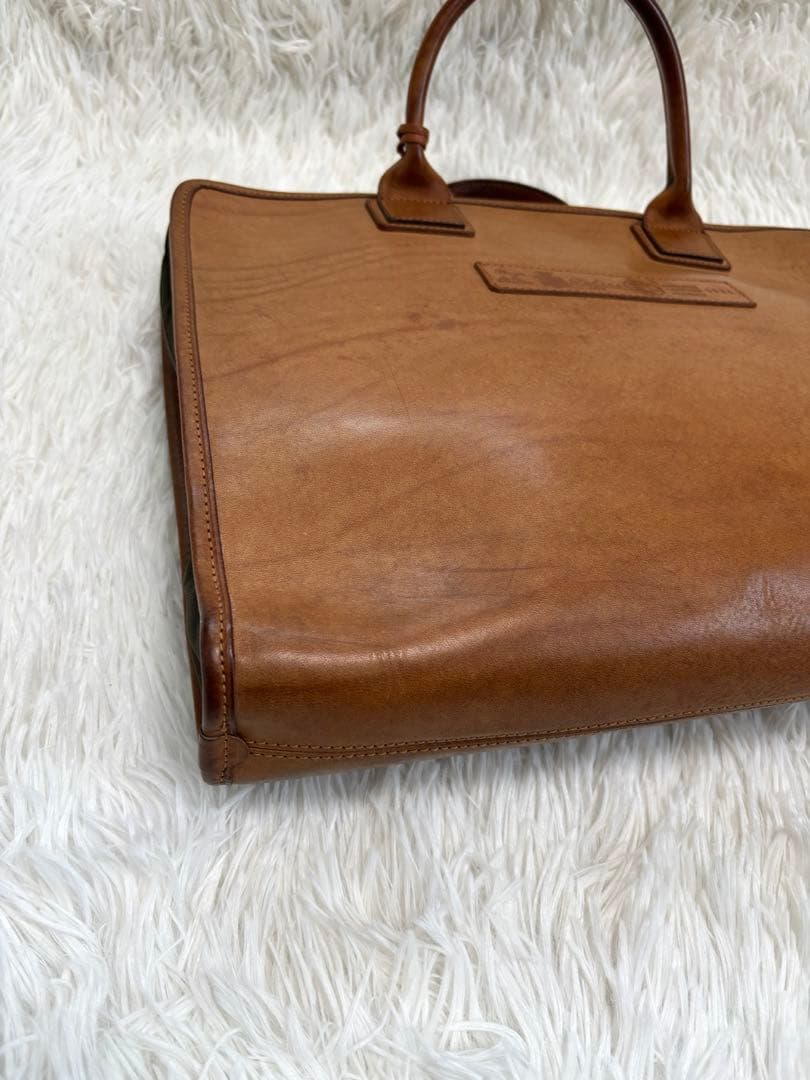 Felisi フェリージ 9884 ブリーフケース ビジネスバッグ レザー 茶