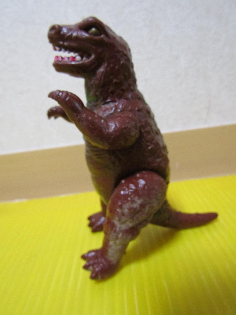 恐竜大格闘シリーズ ティラノサウルス ソフビ 当時物 タカトクトイス タカトク