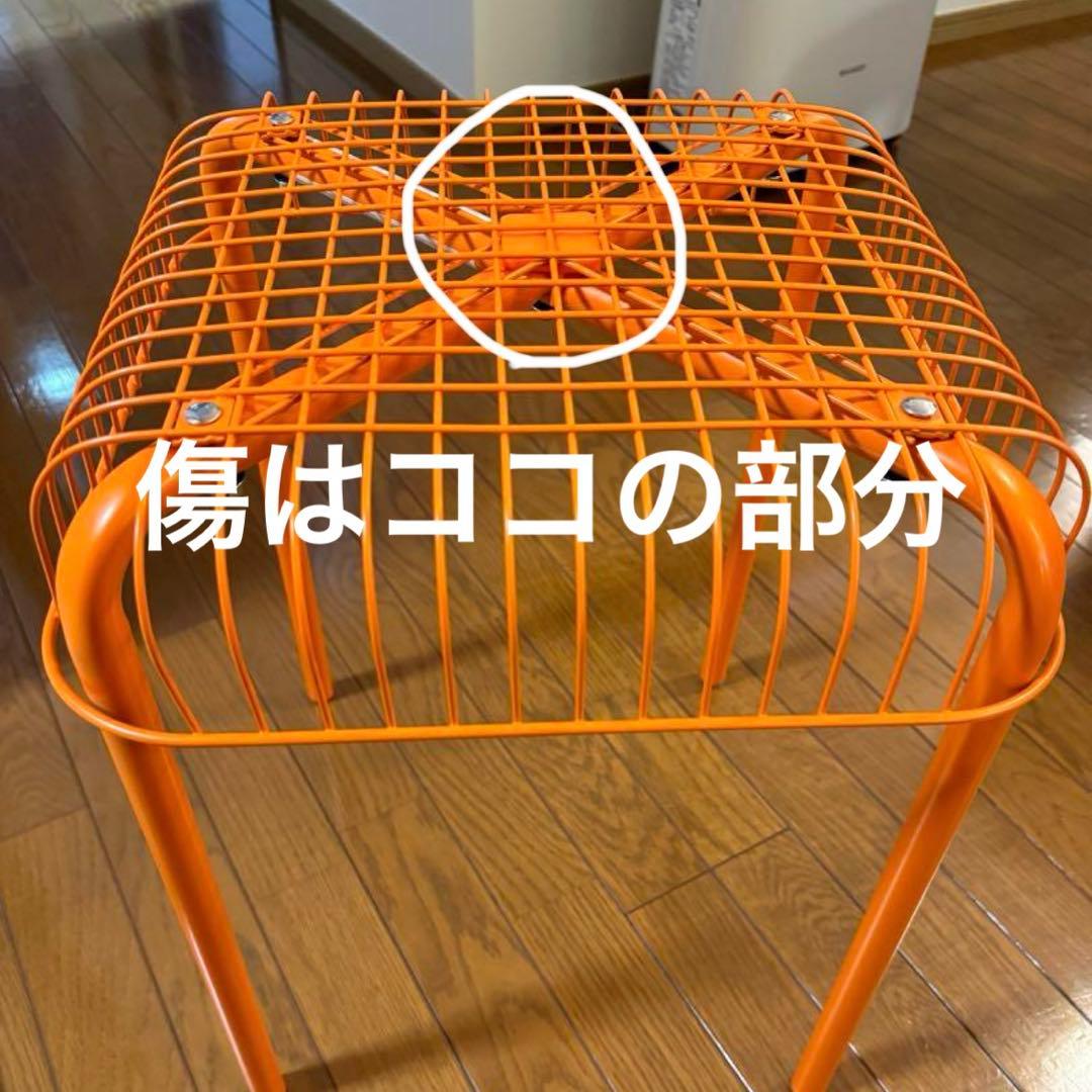 【新品未開封】VÄSTERÖN オレンジ スツール