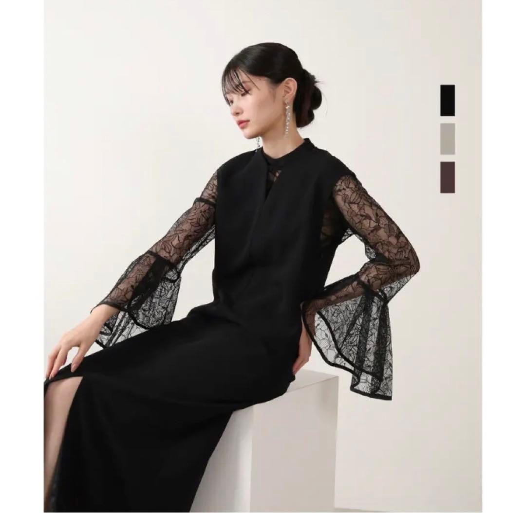 お 手頃 価格ファッション - kana ベルスリーブ スリット 2way