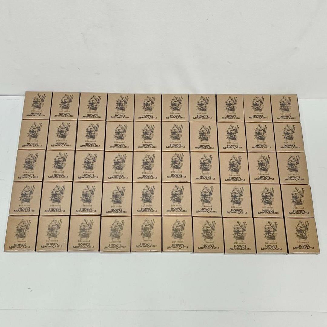 【全て未開封】ハウルの動く城透明フィルムキューブ 1/24second 50個