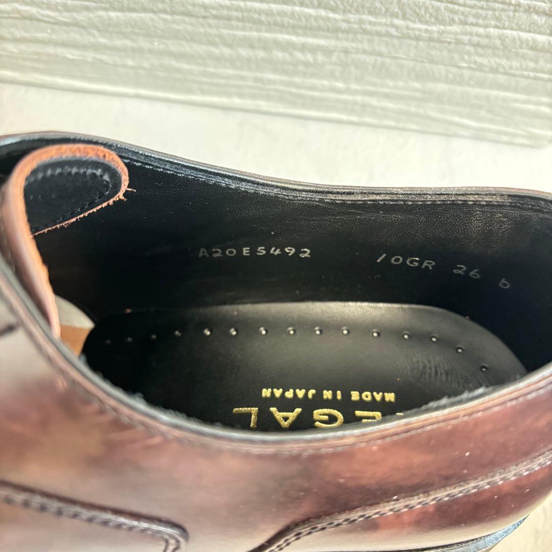 【極美品】REGAL ストレートチップ 26cm ブラウン