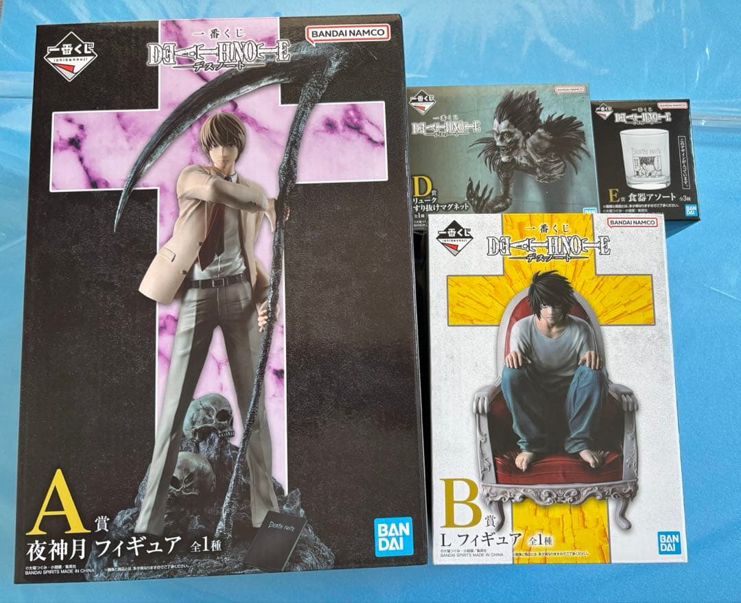 デスノート 一番くじ A賞 B賞 D賞 セット フィギュア