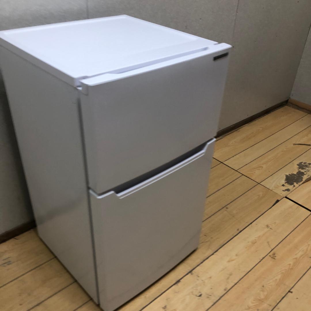 送料無料【美品 冷蔵庫 ヤマダ 2022年YRZ-C09H1 250806-8