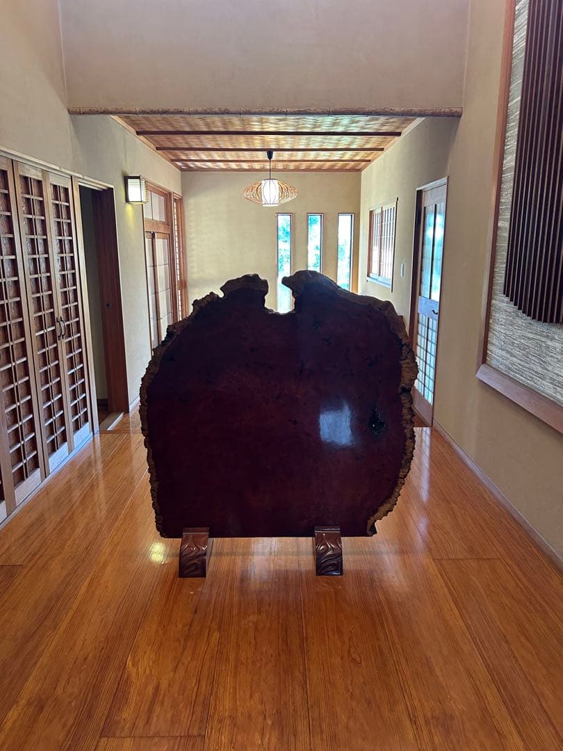 高級　花梨衝立て