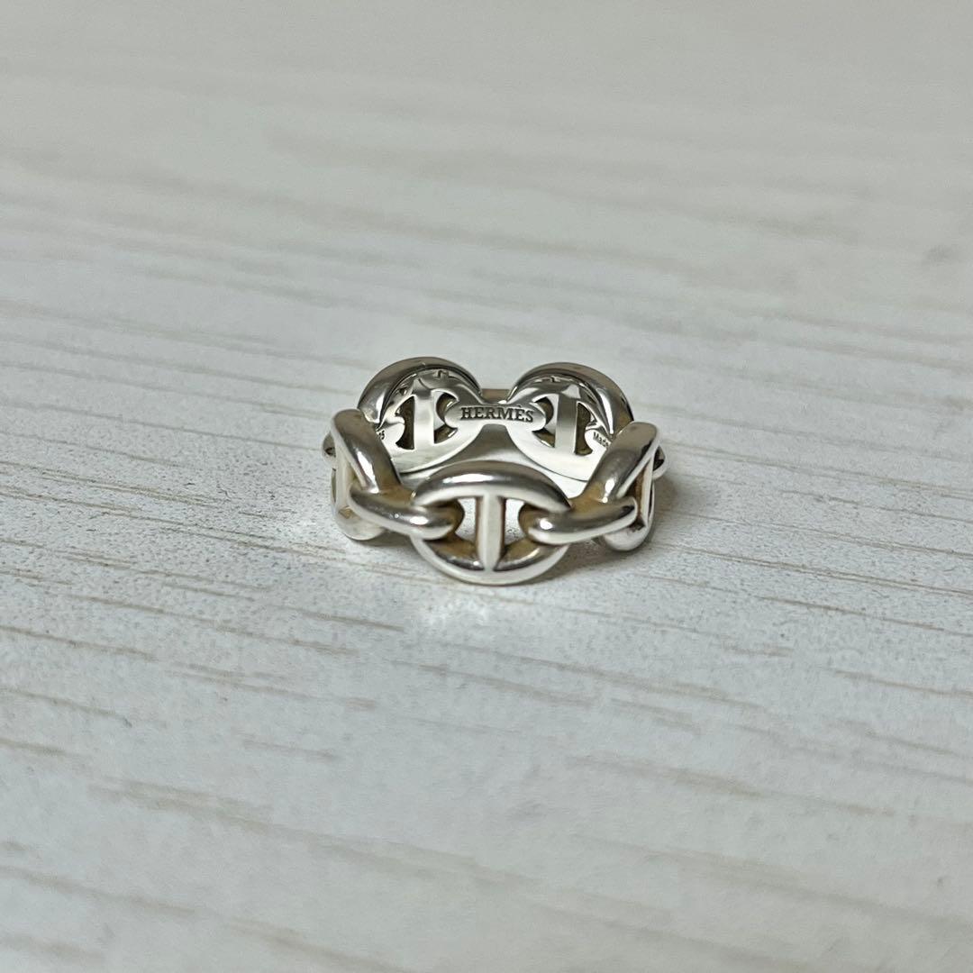 HERMES リング シェーヌダンクル アンシェネ PM 46