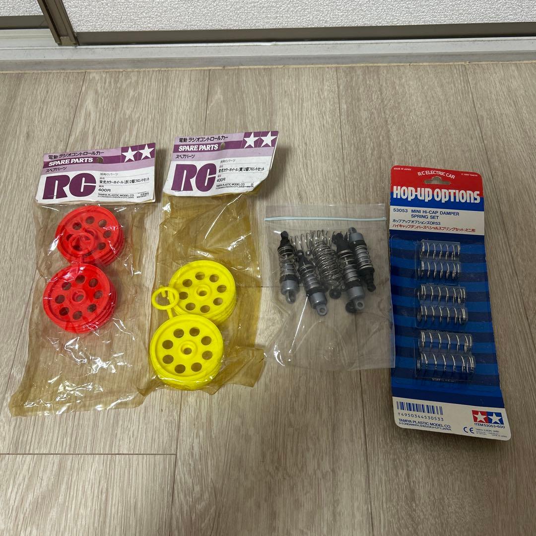 タミヤTT02、TA03F、Cカー他　レアなパーツ色々ジャンク扱いで