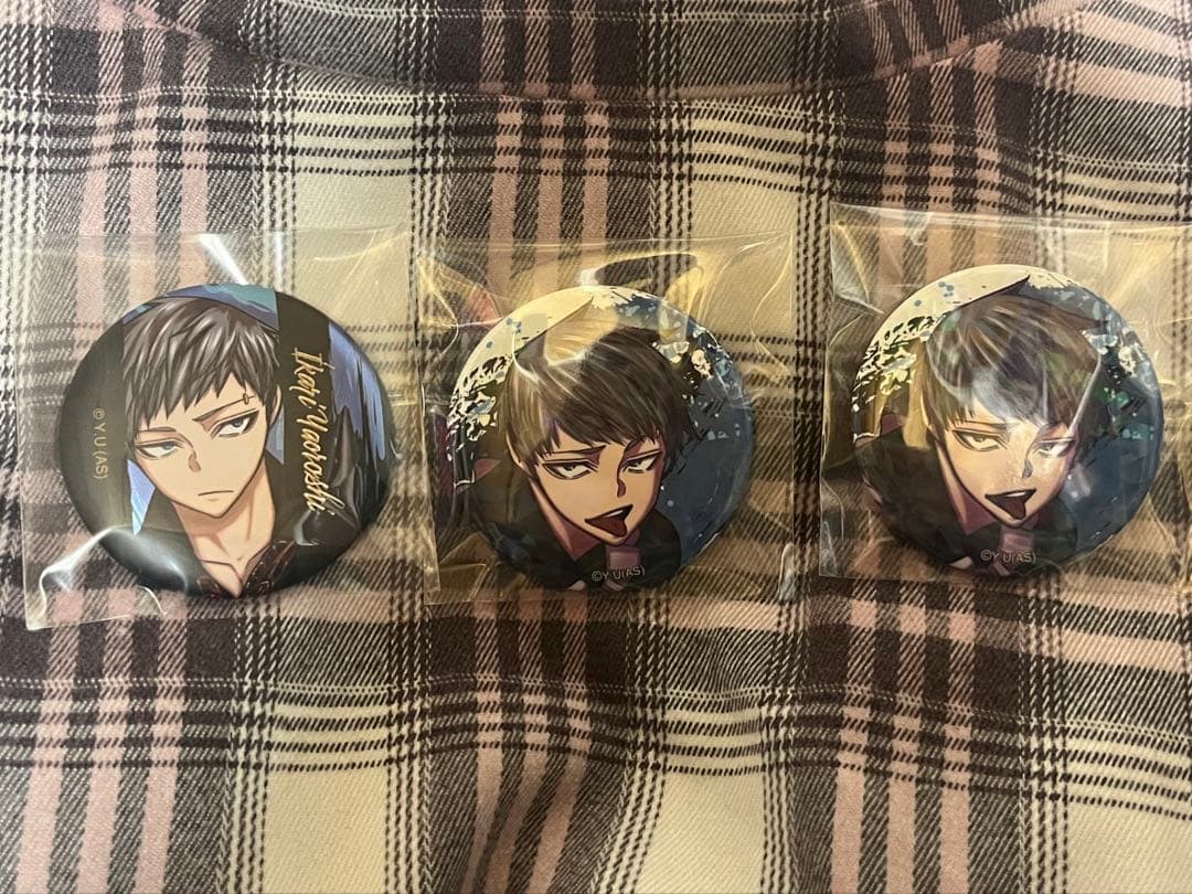 桃源暗鬼 矢颪碇 メイド ツリビレ メタリック 缶バッジ - メルカリ