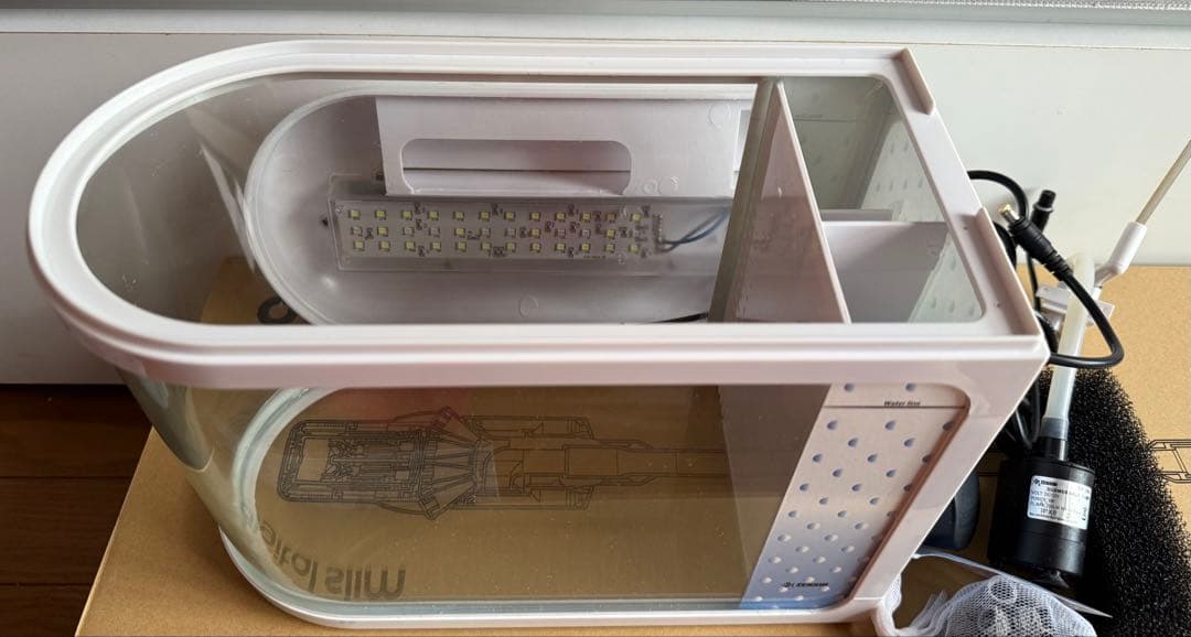 値下げ【中古】ZENSUI Besty 小型水槽 &TEGARU小型クーラー｜