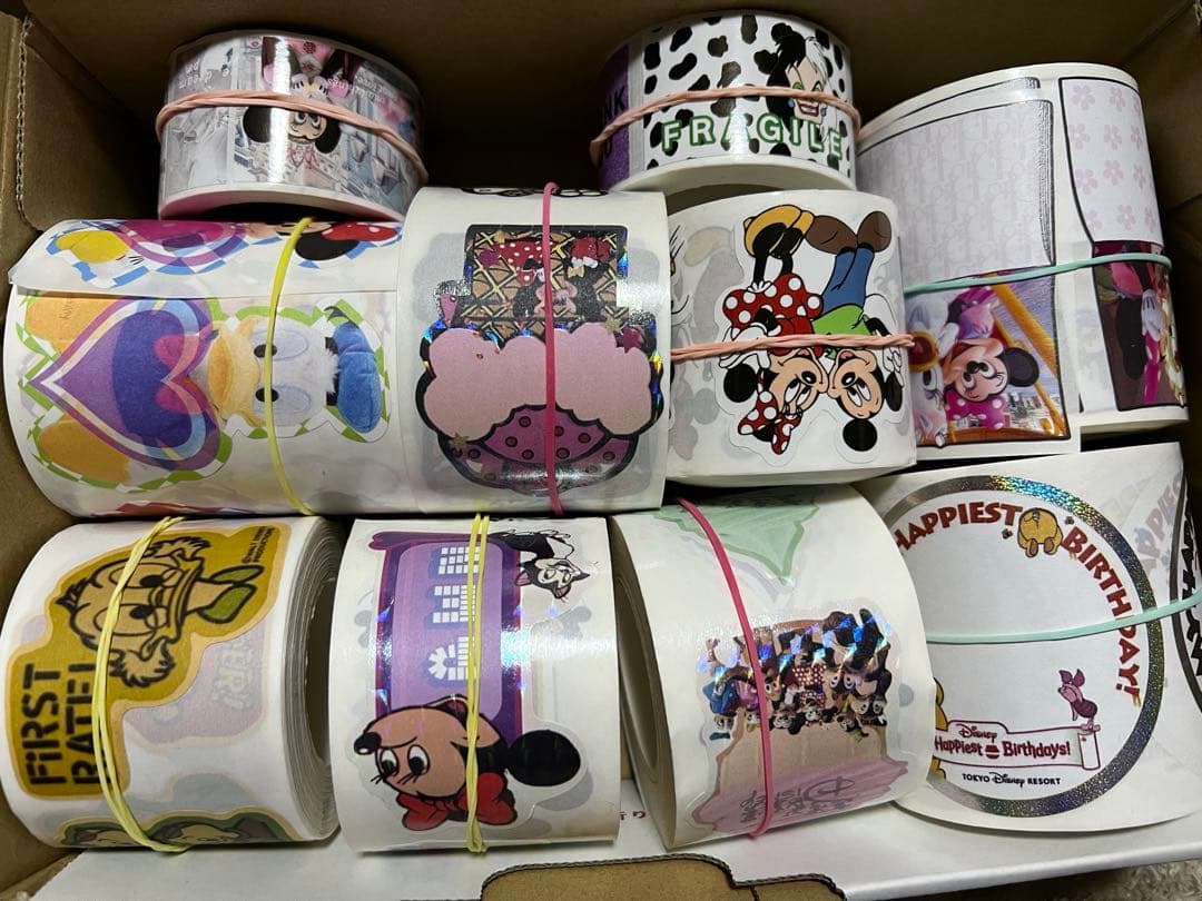 中古　Dきゃらロールシール 10種