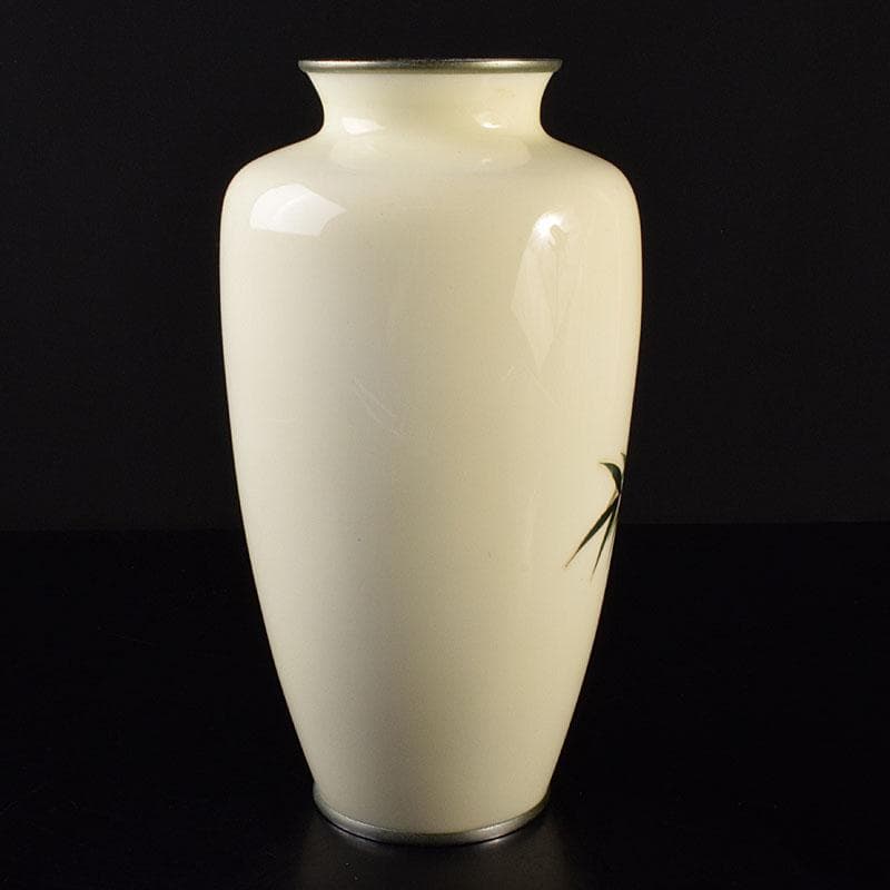 七宝焼 花文 花瓶 M R7879C